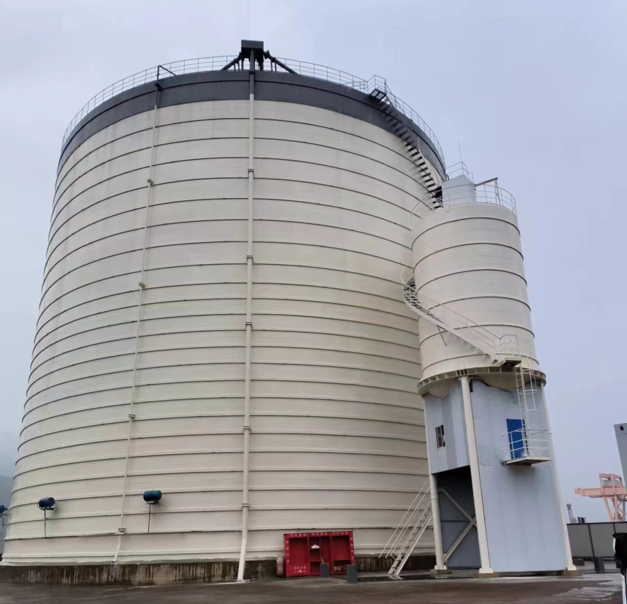 田家庵10万吨水泥钢板库